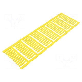 Markers | 1.7÷2.1mm | polyamide 66 | yellow | -40÷100°C | push-in | SFR