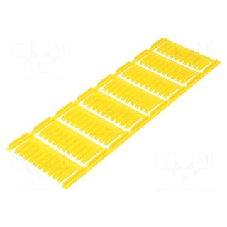 Markers | 2.2÷2.9mm | polyamide 66 | yellow | -40÷100°C | push-in | SFR