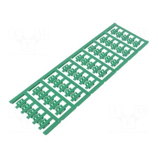 Markers | 2÷3.5mm | polyamide 66 | green | -40÷100°C | snap fastener