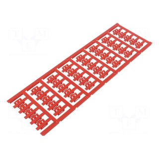Markers | 2÷3.5mm | polyamide 66 | red | -40÷100°C | snap fastener | SFC