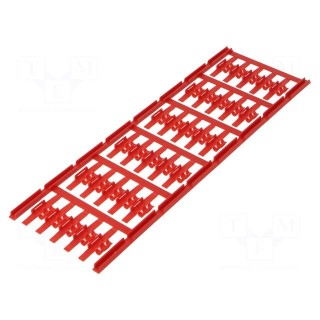 Markers | 2÷3.5mm | polyamide 66 | red | -40÷100°C | snap fastener | SFC