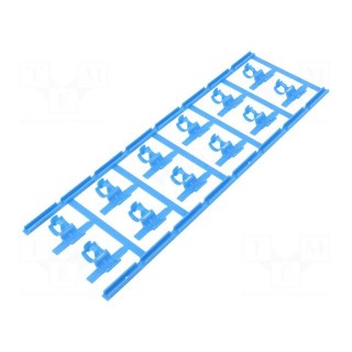 Markers | 3.5÷7mm | polyamide 66 | blue | -40÷100°C | snap fastener