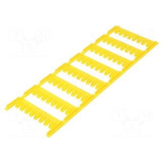 Markers | 3÷3.7mm | polyamide 66 | yellow | -40÷100°C | push-in | SFR