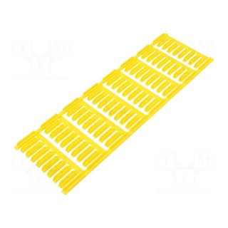 Markers | 3÷3.7mm | polyamide 66 | yellow | -40÷100°C | push-in | SFR