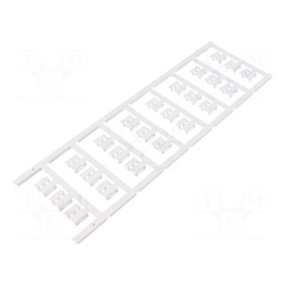 Markers | 3÷5mm | polyamide 66 | white | -40÷100°C | snap fastener | SFC
