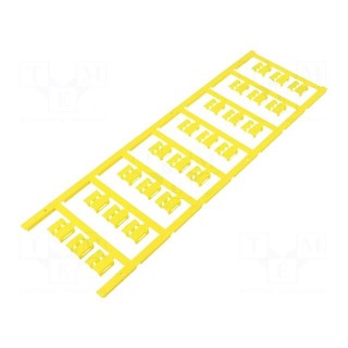 Markers | 3÷5mm | polyamide 66 | yellow | -40÷100°C | snap fastener