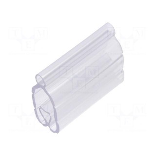 Markers | 8÷16mm | PVC | transparent | -30÷60°C | PT+30 | UL94V-0 | W: 10mm