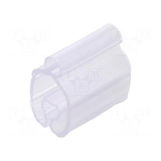 Markers | 8÷16mm | PVC | transparent | -30÷60°C | PT+30 | UL94V-0 | W: 10mm