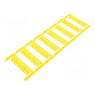 Markers | 2.2÷2.9mm | polyamide 66 | yellow | -40÷100°C | push-in | SFR