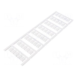 Markers | 2÷3.5mm | polyamide 66 | white | -40÷100°C | snap fastener