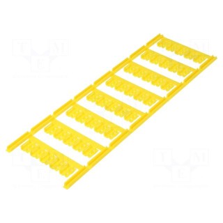 Markers | 2÷3.5mm | polyamide 66 | yellow | -40÷100°C | snap fastener