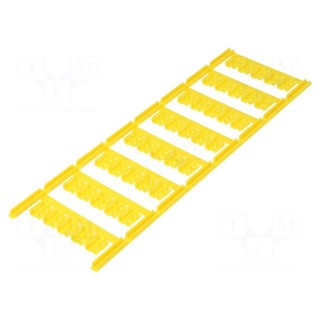 Markers | 2÷3.5mm | polyamide 66 | yellow | -40÷100°C | snap fastener