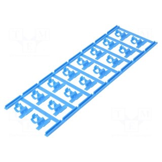 Markers | 3.5÷7mm | polyamide 66 | blue | -40÷100°C | snap fastener