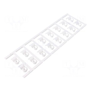 Markers | 3.5÷7mm | polyamide 66 | white | -40÷100°C | snap fastener