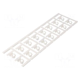 Markers | 3.5÷7mm | polyamide 66 | white | -40÷100°C | snap fastener