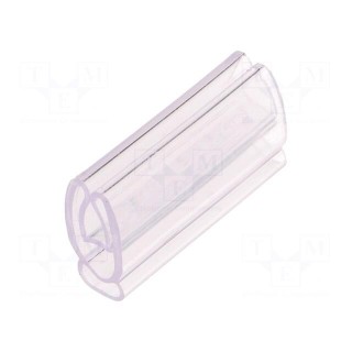 Markers | 4÷10mm | PVC | transparent | -30÷80°C | CLI T | UL94V-0 | H: 20mm