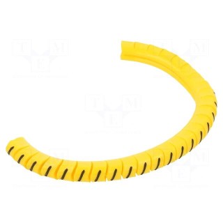 Markers | Marking: / | 2.5÷5mm | PVC | yellow | -30÷60°C | leaded | PA-1