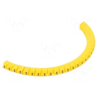 Markers | Marking: :  | 2.5÷5mm | PVC | yellow | -30÷60°C | leaded | PA-1