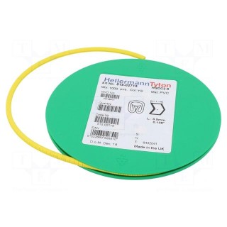 Markers | Marking:  | 2÷5mm | PVC | yellow | -65÷105°C | leaded | HGDC2-5