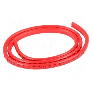 Markers for cables and wires | Label symbol: 2 | 1.1÷2.5mm | H: 3mm