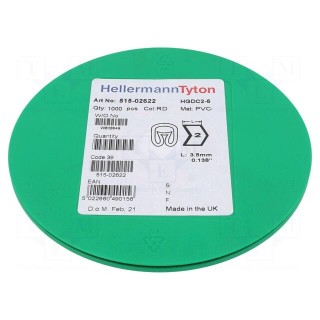 Markers | Marking: 2 | 2÷5mm | PVC | red | -65÷105°C | leaded | HGDC2-5