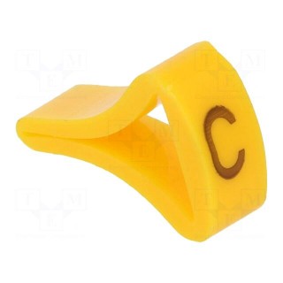 Markers for cables and wires | Label symbol: C | 6÷10.5mm | H: 16mm