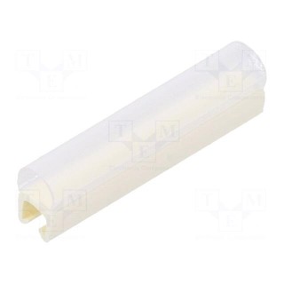 Markers | Marking: empty | 2.4÷3mm | PVC | white | -30÷60°C | push-in