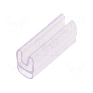 Markers | Marking: empty | 2÷4mm | PVC | transparent | -40÷80°C | leaded