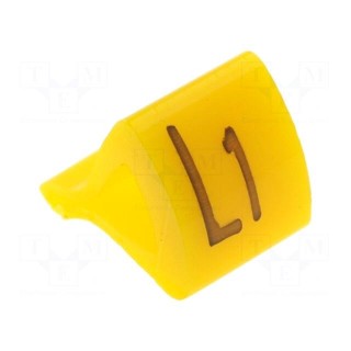 Markers | Marking: L1 | 1.7÷3.5mm | H: 7mm | A: 6mm | -30÷100°C | leaded