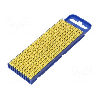 Markers | Marking: PE | 2.8÷3.8mm | polyamide | yellow | -40÷85°C | WIC