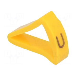 Markers for cables and wires | Label symbol: U | 10÷16mm | H: 21mm