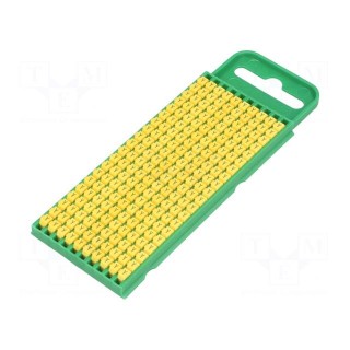 Markers | Marking: Y | 0.8÷2.2mm | polyamide | yellow | -40÷85°C | WIC
