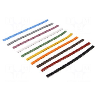 Markers for cables and wires | 2÷3mm | polyamide | push-in