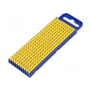 Markers | Marking: A | 2.8÷3.8mm | polyamide | yellow | -40÷85°C | WIC