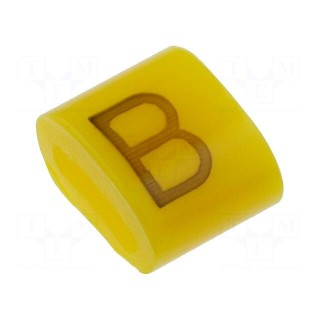 Markers for cables and wires | Label symbol: B | 1.1÷2.5mm | H: 3mm