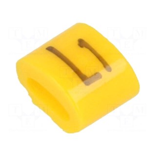 Markers for cables and wires | Label symbol: L1 | 1.1÷2.5mm | H: 3mm