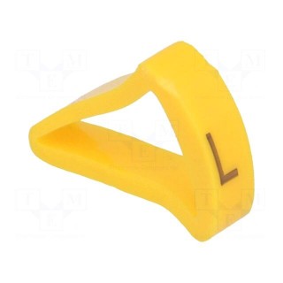 Markers for cables and wires | Label symbol: L | 10÷16mm | H: 21mm