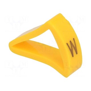 Markers for cables and wires | Label symbol: W | 10÷16mm | H: 21mm