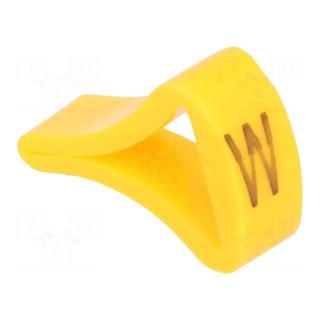 Markers for cables and wires | Label symbol: W | 6÷10.5mm | H: 16mm