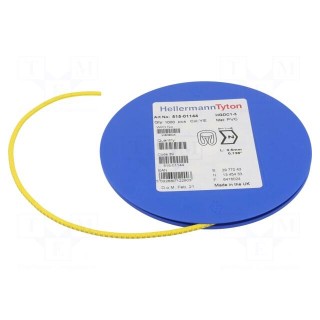 Markers | Marking: N | 1÷3mm | PVC | yellow | -65÷105°C | leaded | HGDC1-3