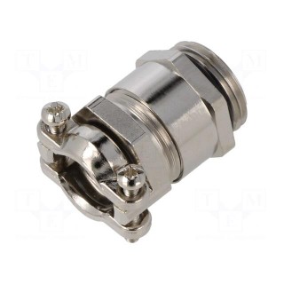 Cable gland | M20 | 1.5 | IP55 | brass | metallic