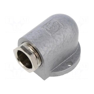 Cable gland | angular | M20 | 1.5 | IP55 | zinc alloy | metallic