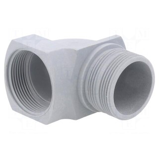 Cable gland | angular | M32 | 1.5 | IP55 | polyamide | grey