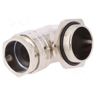 Cable gland | angular | M32 | 1,5 | IP55 | Mat: brass