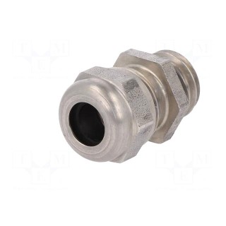 Cable gland | M10 | 1,5 | IP68 | Mat: stainless steel