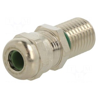 Cable gland | M12 | 1.5 | IP68 | brass | HSK-M-Ex-d