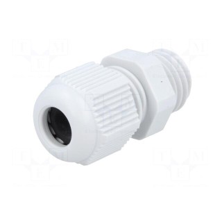 Cable gland | M12 | 1.5 | IP68 | polyamide | grey