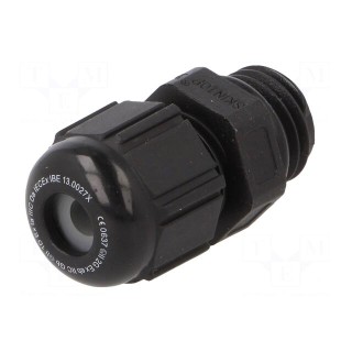 Cable gland | M12 | 1.5 | IP68 | polyamide | black