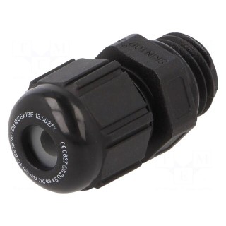 Cable gland | M12 | 1.5 | IP68 | polyamide | black