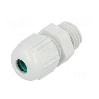 Cable gland | M12 | 1.5 | IP68 | polyamide | grey | UL94V-0 | halogen free